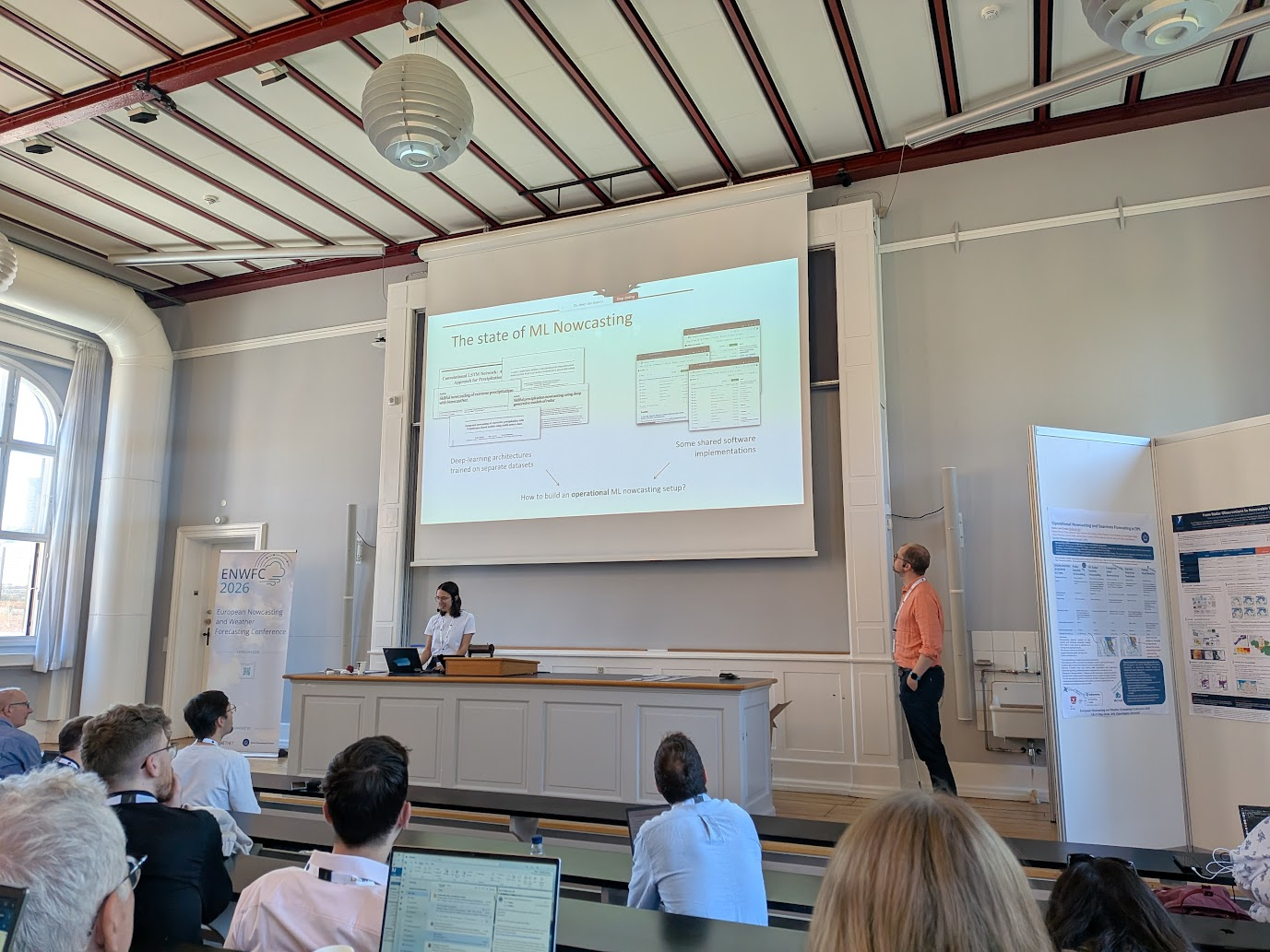 A presentation on machine-learning nowcasting at the Copenhagen conference